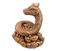 GALPADA Figurilla de Serpiente Zodiacal de Resina Mascota Divertida para Decoración del Año Chino Adorno Realista para Estantería y Escritorio Regalo Original para Cumpleaños y Ambiente