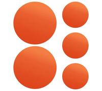 GALPADA Filtros de Luz para Fotografía de 5 Piezas Color Naranja Material Pet, Durabilidad y Temperatura de Color Estable para Grabaciones de Video