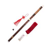 GALPADA Flauta de Bambú Instrumento de Viento Flauta de Introducción Tono D y Estudiantes Portátil Bolsa