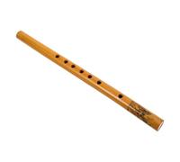 GALPADA Flauta Dulce de Bambú Vertical Mediana 33 CM para Principiantes Instrumento Musical Escolar Práctica y Presentaciones Portátil Ligera Instrumento de Flauta para Clases de Música