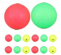 GALPADA Flotadores de Pesca de Espuma 36 MM con Anillo de Latón Bolas Flotantes Multicolor 30 Piezas para Pesca con Flotador en Río Lago y Mar Aparejos y Accesorios Marinos