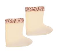 GALPADA Forro De Botas De Lluvia Para Mujer Forros Térmicos Aislantes Para Clima Frío Adecuados Para Botas De Jardín De Media Caña Talla Para Zuecos y De Lluvia