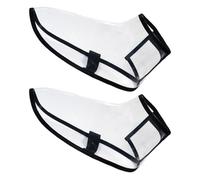 GALPADA Funda Conveniente de PVC Transparente Peluquería para Zapatos Práctica y Evitar Restos de Cabello Adecuado para Estilistas Salón
