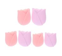 GALPADA Funda de Silicona Flexible para Brochas de Maquillaje, 6 Piezas para Proteger y Preservar las Cerdas, Adecuado para Viaje y Almacenamiento
