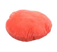 GALPADA Funda para Calentador de Manos Redonda de Pelusa Naranja 20 Cm Cremallera Anti-escaldaduras, Bolsa Térmica Protectora Compatible para Bolsas de Agua Caliente, Uso Portátil