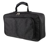 GALPADA Funda para Pedalera de Efectos de Guitarra Eléctrica Caja de Almacenamiento Portátil Asa Material Reforzado Resistente a Impactos Estuche Organizador para Pedales de Guitarra