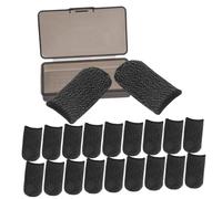 GALPADA Fundas de Dedos Antideslizantes y Resistentes al Sudor para Móviles Protector Elástico y Transpirable con Caja de Almacenamiento Compatible con Pantallas Táctiles