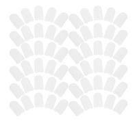 GALPADA Fundas Protectoras Transpirables para Dedos de Mascotas 200 Unidades Dedales Textura Perlada Doble Cara para Limpieza Dental Seca Reutilizables para Pulgar y Yemas