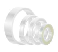GALPADA Fundas Termorretráctiles para Patillas de Gafas 4 Piezas 5/6/7/12 Mm Transparentes Pvc 2 M para Protectores de Brazos Antideslizantes y Cubiertas de Repuesto para Gafas de Sol Uso