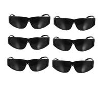 GALPADA Gafas De Seguridad Para Soldar 6 Piezas Protección Uv y Resistencia a Rayones Anteojos De Soldadura Ajustables Para Hombre y Mujer Ideales Para Trabajo Industrial