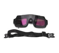 GALPADA Gafas de Soldadura Automáticas Material Abs con Oscurecimiento Color Rosa, Uso Cómodo para Soldadores en Construcción y Soldadura Manual