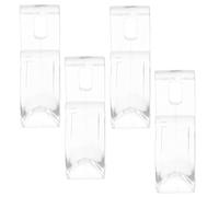 GALPADA Ganchos para Cortinas Enrollables de Pom, Gancho de Fijación con Tornillos y Tapones, Soporte para Cadena de Cuentas, Clip Seguro para Persianas, Kit de Reparación para Estores, 1
