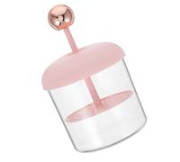 GALPADA Gel Limpiador Facial Rosa Portátil de Abs Herramienta de Burbujeo Fácil de Usar para Viaje al Aire Libre y Limpieza Rápida