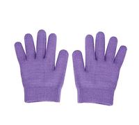 GALPADA Guantes De Gel Hidratantes Para Cuidado De Manos Esenciales Para Piel Seca y Exfoliación Color Púrpura Romántico Reutilizables y Cómodos Para Uso Nocturno y Tareas Diarias