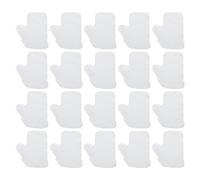 GALPADA Guantes de Limpieza de Cocina de Tela Spunlace Blanco 40 Piezas para Limpiar Suelos y Escritorios Espuma Rica y Almacenamiento Conveniente