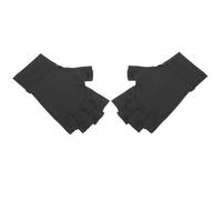 GALPADA Guantes de Pesca Protección UV, Negro, de Hielo Elástico | Transpirables y Antideslizantes, Palma Resistente al Desgaste, Diseño Creativo para Deportes y Exterior