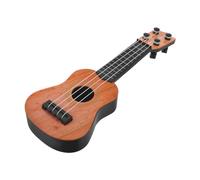 GALPADA Guitarra de Juguete Clásica para Instrumento Musical Educativo de Simulación Diseño Delicado y Color Amarillo Desarrollo de Habilidades Musicales y Ritmo para Aprendizaje Infantil