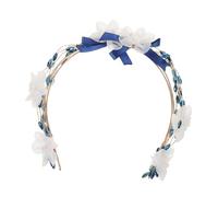 GALPADA Handmade Bridal Headwear Lightweight Crystal Flower Hair Vine Seamless Veil Integration Elegant Wedding Accessories