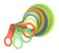 GALPADA Herramienta de Medición de Frutas Anillo Calibrador de Plástico Dispositivo para Medir Diámetro de Naranjas y Duraznos Uso en Granjas y Distribución