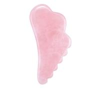 GALPADA Herramienta Guasha Cristal Placa Raspadora De Alas Masaje Facial Placa Raspadora Suministros Faciales