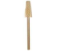 GALPADA Herramienta para Pulir Uñas Broca Cónica Tamaño M, Cabezal de Tungsteno Resistente para Manicura y Pedicura, Adecuada para Salones y Uso en Casa
