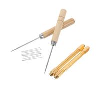 GALPADA Herramientas para Enraizado de Cabello de Muñeca con Mango de Cobre y Agujas Reemplazables Kit DIY para Implantación Precisa y para Restauración y Creación de Pelucas