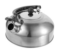 GALPADA Hervidor de Agua Inoxidable con Silbido y Plano Capacidad para y Bebidas Calientes para Cocina y Oficina