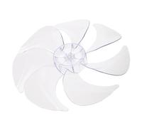 GALPADA Hojas de Ventilador de Pie de Plástico Transparente de 7 Hojas para Ventiladores de Pie Escritorio con Estructura Reforzada y Fácil Reemplazo para Celebracion Verano en Casa