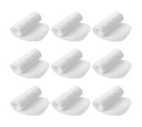 GALPADA Insertos de Pañales para Bebés de Algodón Ecológico Blanco, Ultra Absorbentes y Transpirables, Nueve Capas, 10 Piezas para Cuidado Nocturno E Incontinencia
