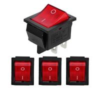 GALPADA Interruptor del Motor para Generador de Gasolina 4 Pines, Kit de 4 Unidades, Resistente al Calor, Compatible Generadores 2-8 Kw, Control de Combustible y Mantenimiento Industrial