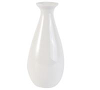 GALPADA JarróN PequeñO De CeráMica Blanco Florero De Escritorio Decorativo para Oficina Y Hogar Minimalista