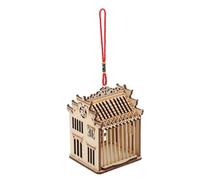 GALPADA Jaula Portátil De Madera para Grillos Resistente Tamaño Mediano Uso Educativo para Niños Amantes Naturaleza