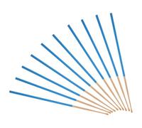 GALPADA Juego 10 Piezas Cuchara para Oídos de Bambú con Mango Antideslizante 2.3 Mm, Pala y Palillo para Limpieza Segura y Portátil de Cerumen en Salud Auditiva