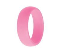 GALPADA Juego de 10 Anillos de Silicona para Boda de 8 Mm, Colores Arcoíris, Alternativa Práctica al Anillo Metálico, Ideales para Actividades Físicas y Natación Color Color Aleatorio
