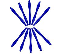 GALPADA Juego de 10 Palancas de Plástico para Desmontar Pantalla LCD de Teléfono Móvil y Pc, Herramienta de Precisión Azul Doble Punta para Reparación y Mantenimiento de Celulares