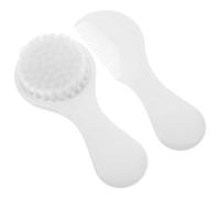GALPADA Juego de 2 Cepillos de Pelo para Ñiño Cerdas Suaves de Plástico para Masaje Cuero Cabelludo y Eliminación de Costra Láctea, Adecuado Niña