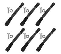 GALPADA Juego de 6 Asas Laterales para Kayak y Canoa, Resistentes al Clima, Hechas de PVC y PP, con Tornillos para Montaje y Uso en Deportes Acuáticos al Aire Libre