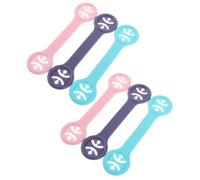 GALPADA Juego de 6 Pinzas para Baberos Ajustables de Plástico, Fáciles de Usar con Soporte Resistente, Ideales para Bebés Recién Nacidos en Casa y Viajes