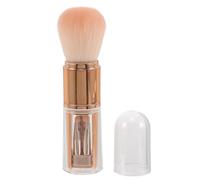GALPADA Juego de Brochas de Maquillaje Retráctiles con Cabeza de Silicona y Estuche Portátil para Resultados Profesionales Rostro y Ojos