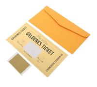 GALPADA Juego de Tarjetas para Rascar Dorado de Papel Recubierto Diy, Tarjetas Divertidas y Resistentes Ideales para Bar y Cumpleaños