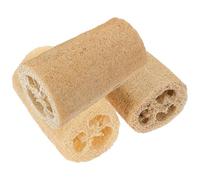 GALPADA Juguetes Masticables para Mascotas 3 Piezas Rodajas de Lufa Naturales de 10 CM para Desgaste de Dientes de Hámster Juguetes para Molares Que Cuidan la Salud Dental Jaulas