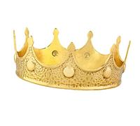 GALPADA King Vintage Clásica Para Cumpleaños Accesorio Elegante Para Princesas y Reyes Hecho Mano Para Fiestas y Cosplay