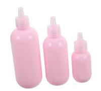 GALPADA Kit de 3 Botellas de Viaje de Plástico Reutilizables para Líquidos, Dispensador Práctico y Compacto Adecuado para Viajes de Negocios y Turismo