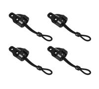 GALPADA Kit de 4 Tapones de Extremo para Barra Inferior de Persiana Enrollable, Material Plástico y Goma, Diseño Sencillo y Elegante para Instalación Fácil en Sombra