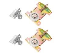 GALPADA Kit de Herrajes para Armario Ruedas para Puertas Corredizas, Juego de Rodillos de Alta Resistencia para Muebles, Montaje Sencillo, Adecuado para Armarios y Gabinetes en Dormitorio