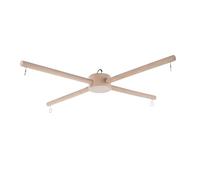 GALPADA Kit Soporte Decorativo para Carillón de Viento de Madera Maciza, Soporte para Colgar Campanas de Viento Diy, Marco para Móvil de Ñiño, Accesorio para Decoración de Habitación