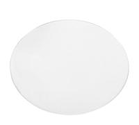 GALPADA Lente Biconvexa de Vidrio de 90 MM para Herramientas de Enseñanza y Experimentación en Aulas de Física y Química