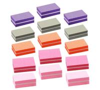 GALPADA Limas y Bloques Pulidores De Uñas 50 Piezas Mini Tamaño Esponja Alta Elasticidad Para Manicura y Pedicura Mujer Uñas Acrílicas Gel Colores Surtidos