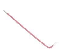 GALPADA Llave de Extremo de Bola de Acero Rosa 2mm en Forma de L Superficie Rectificada para Reparación Industrial Adecuado para Muebles y Barras de Toalla