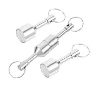 GALPADA Llavero Magnético para Prueba de Metales Peso Calibrado D17 12kg, Kit Portátil de Comprobación de Oro y Plata, Herramienta Multiusos para Joyería y Coleccionistas